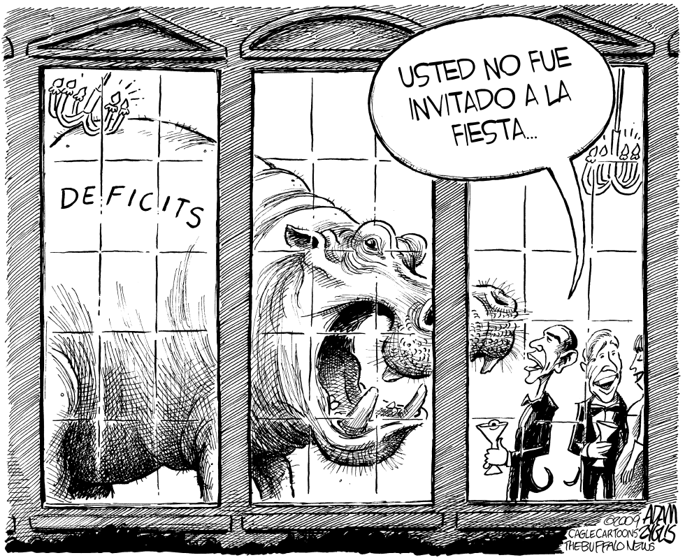 Colado en la Casa Blanca