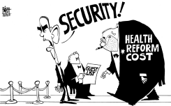 UNWELCOME COSTS, B/W by Randy Bish