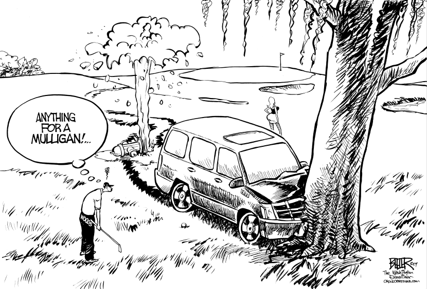Tiger Woods Crash