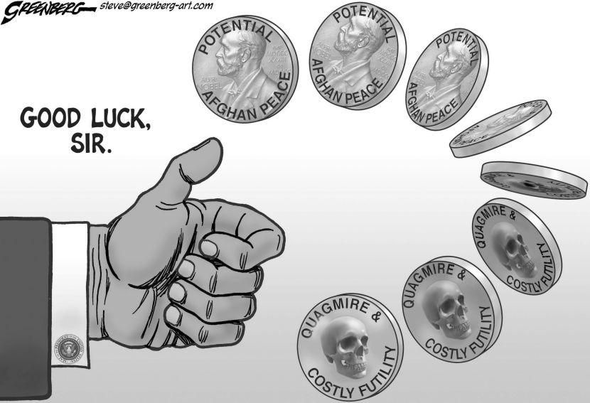 Coin flip bw