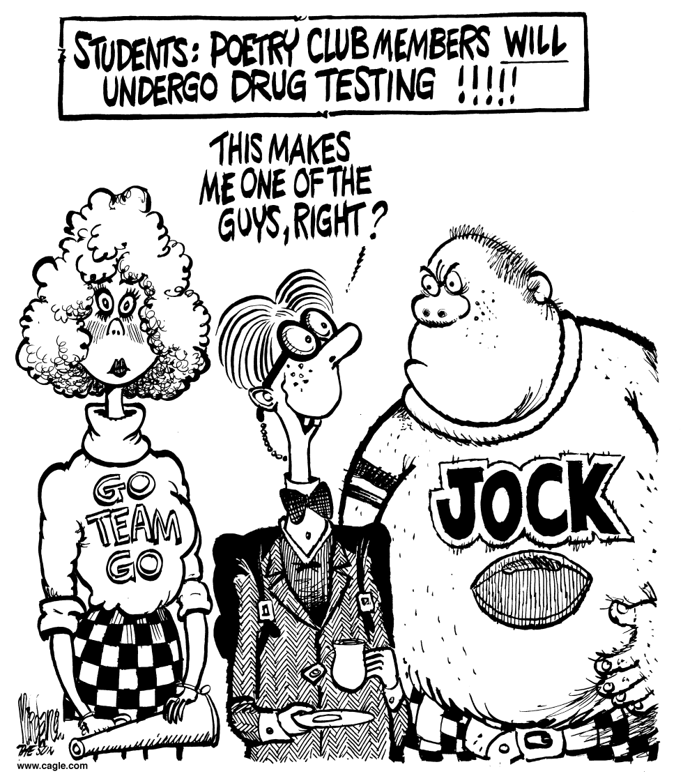  SCHOOL DRUG TESTING by Mike Lane