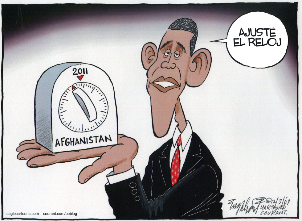 El Reloj para Afghanistan del Presidente Obama / COLOR