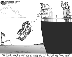 PEARL HARBOR DAY FADING VETS by Jeff Parker
