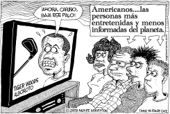 ALBOROTO DE TIGER WOODS by Monte Wolverton