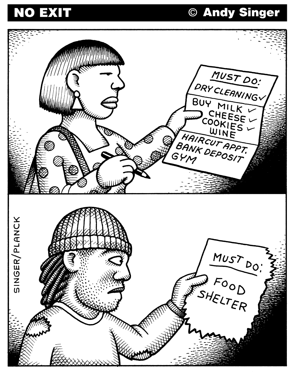 Homeless Must Do List