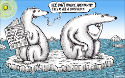 CLIMATE CHANGE CONSPIRACY by Brian Adcock