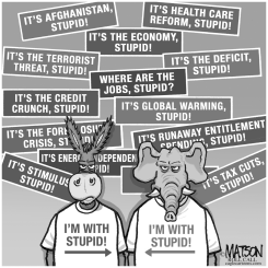 STUPID WITH STUPID by R.J. Matson