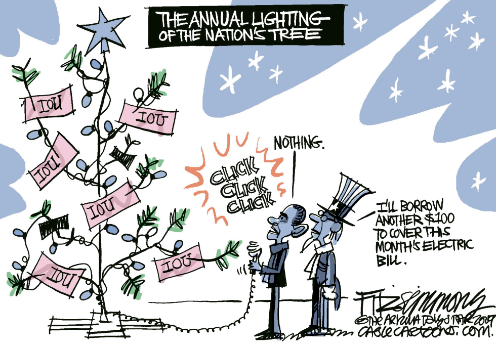  NATIONAL CHRISTMAS TREE by David Fitzsimmons