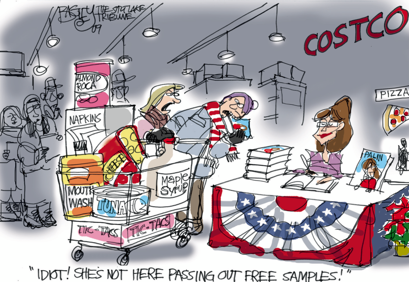 Palin Does Costco