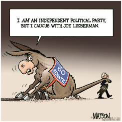 LIEBERMAN CAUCUS by R.J. Matson