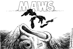 ASIAN CARP by Joe Heller
