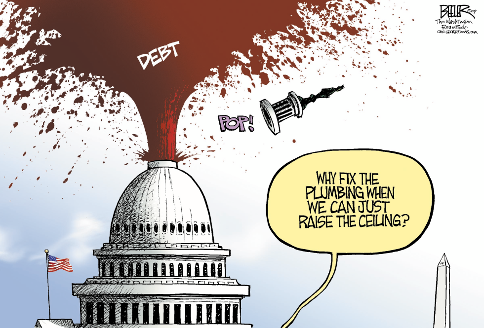  DEBT CEILING by Nate Beeler