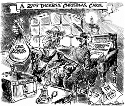 A 2009 DICKENS CHRISTMAS CAROL by Jim Day