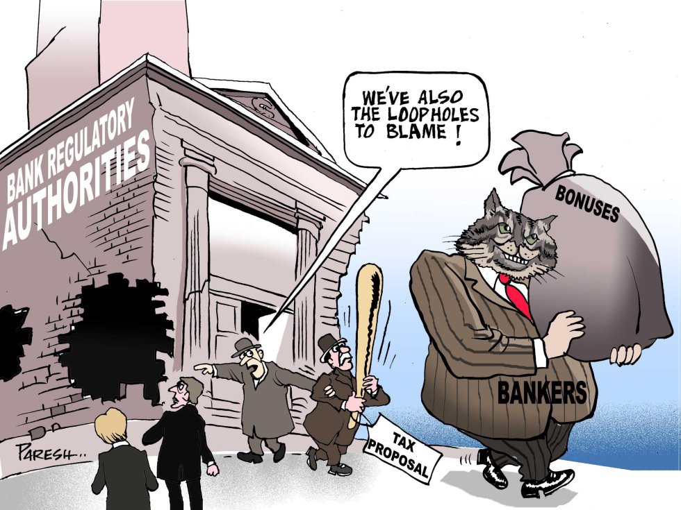  TAX ON BANKERS by Paresh Nath