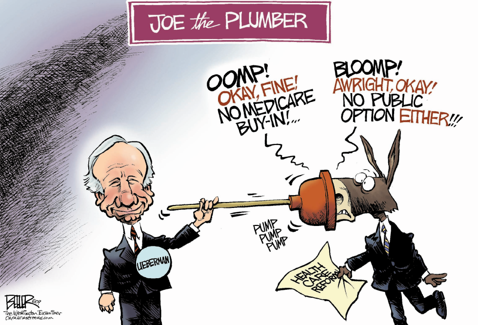  JOE THE PLUMBER by Nate Beeler