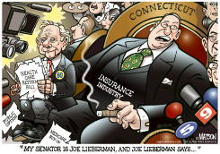 WHEN JOE LIEBERMAN TALKS by R.J. Matson
