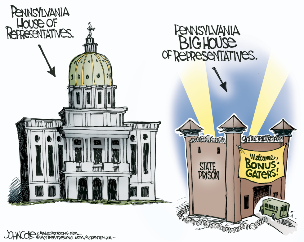 LOCAL PA -- Bonusgate Charges COLOR