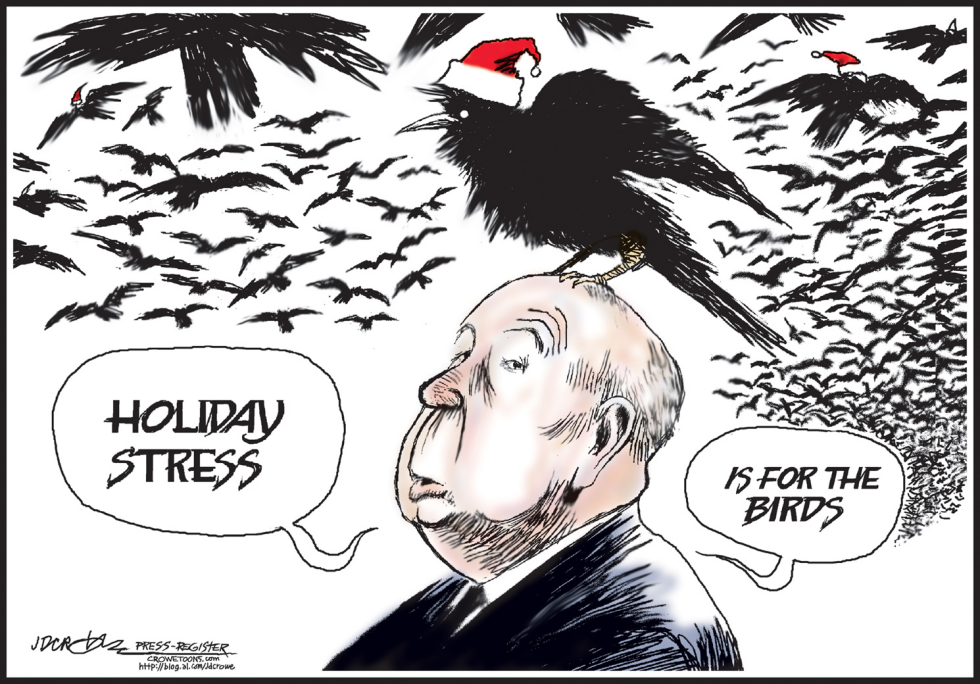 Holiday Stess is 4 the birds