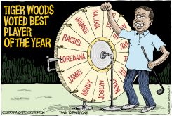 WOODS PLAYER OF THE YEAR by Monte Wolverton