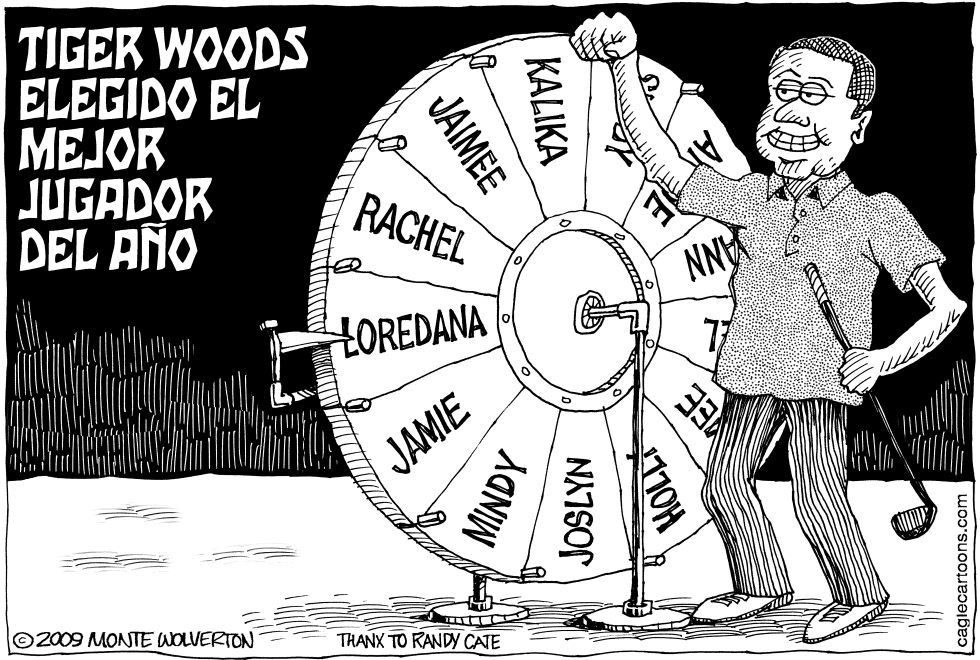 Woods jugador del año
