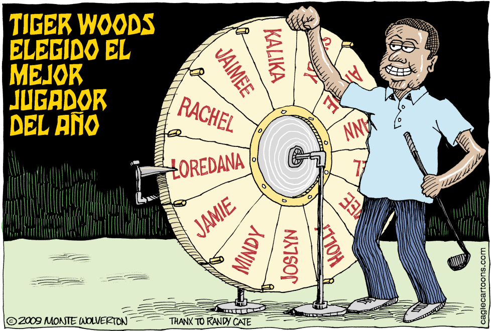  WOODS JUGADOR DEL AñO  by Wolverton