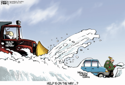 HEALTH CARE BLIZZARD  by Nate Beeler