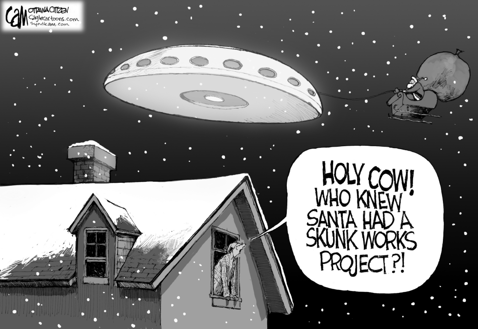 Santas UFO