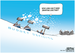 LOCAL NY-NEW YORK DEFICITS BLIZZARD by R.J. Matson