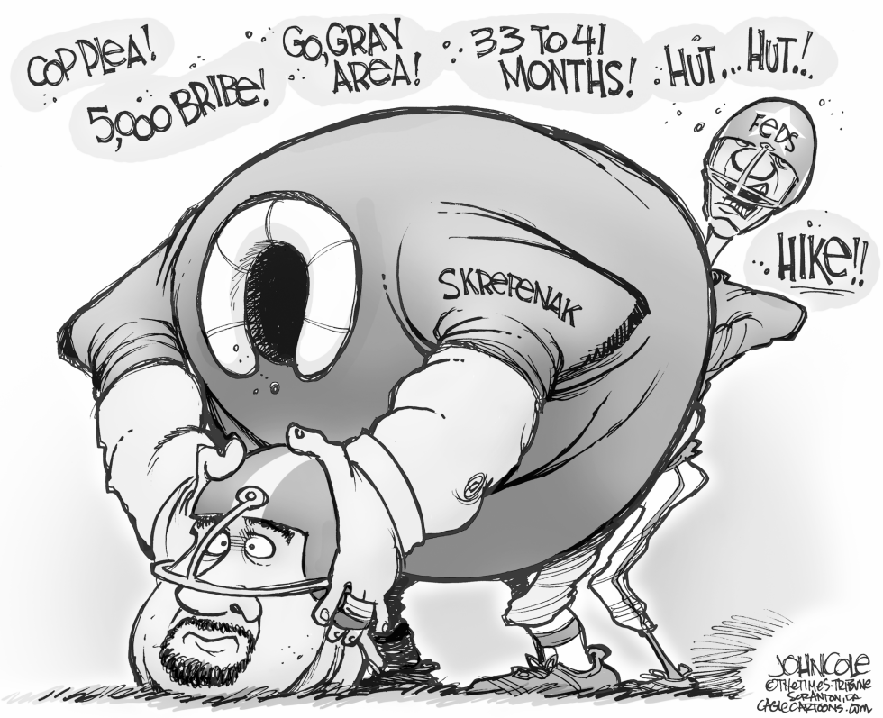 LOCAL PA -- Skrepenak busted in Luzerne probe BW