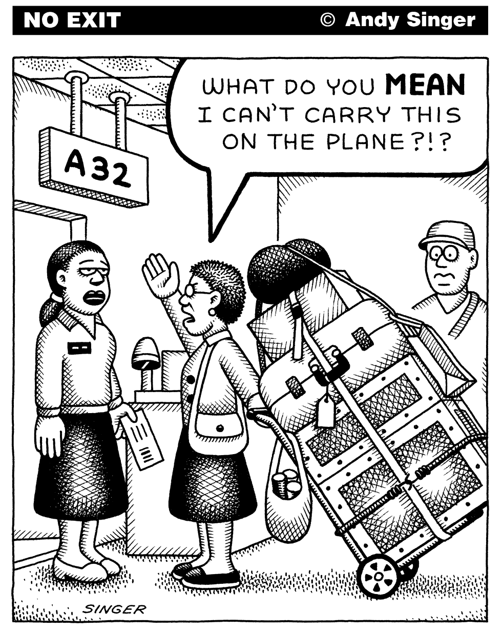 Too Much Carry On Baggage