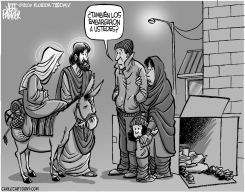 SIN HABITACIONES PARA  LA ECONOMIA by Jeff Parker