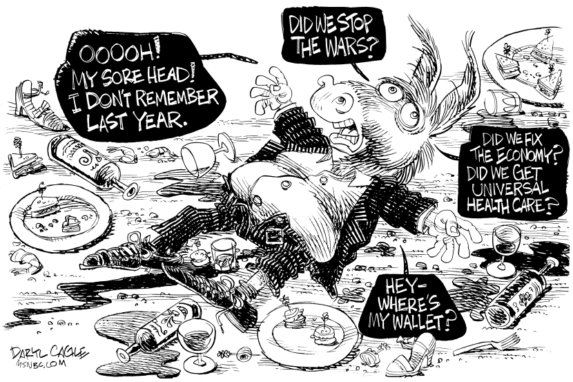 New Year for Miserable Democrats