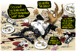 NEW YEAR FOR MISERABLE DEMOCRATS  by Daryl Cagle