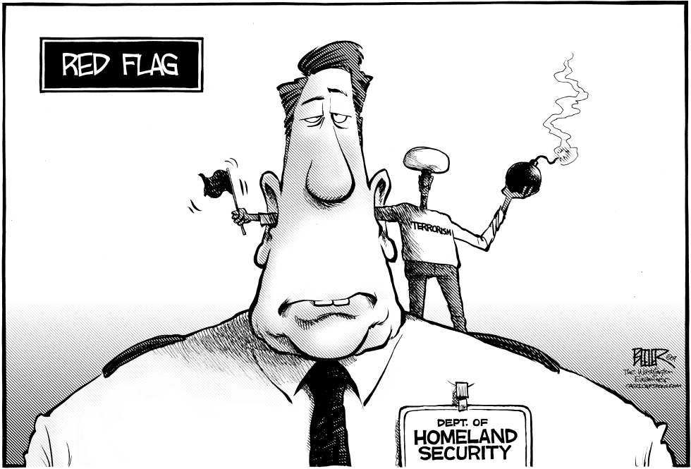 Airline Bomber Red Flag