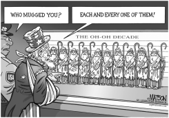 OH-OH DECADE POLICE LINEUP by R.J. Matson