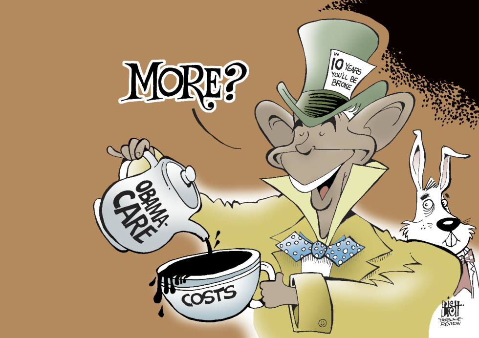 MAD HATTER OBAMA, COLOR