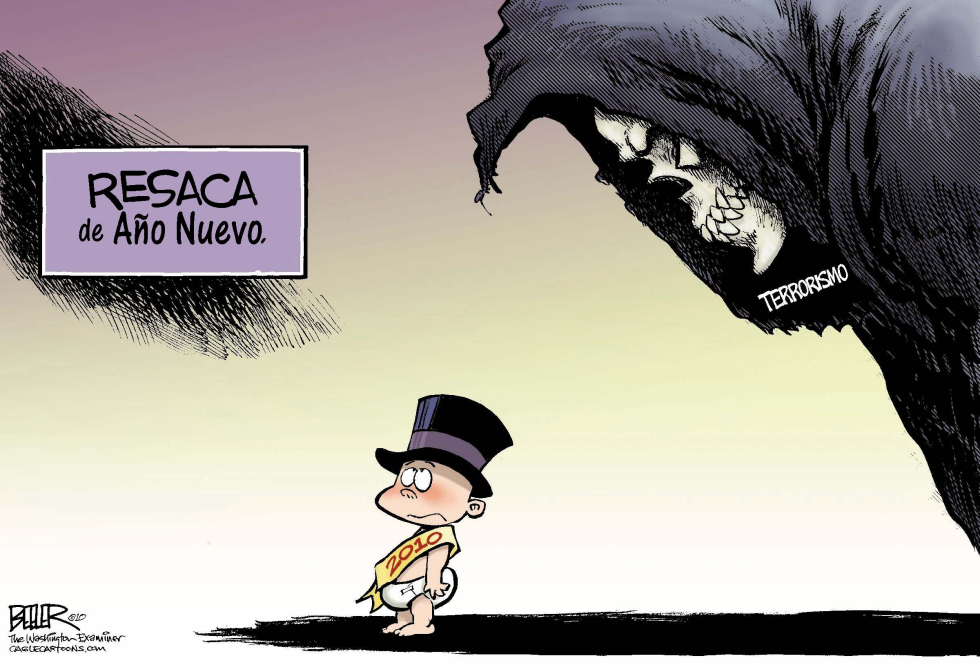  LOS MISMOS PROBLEMAS PARA AñO NUEVO  by Nate Beeler