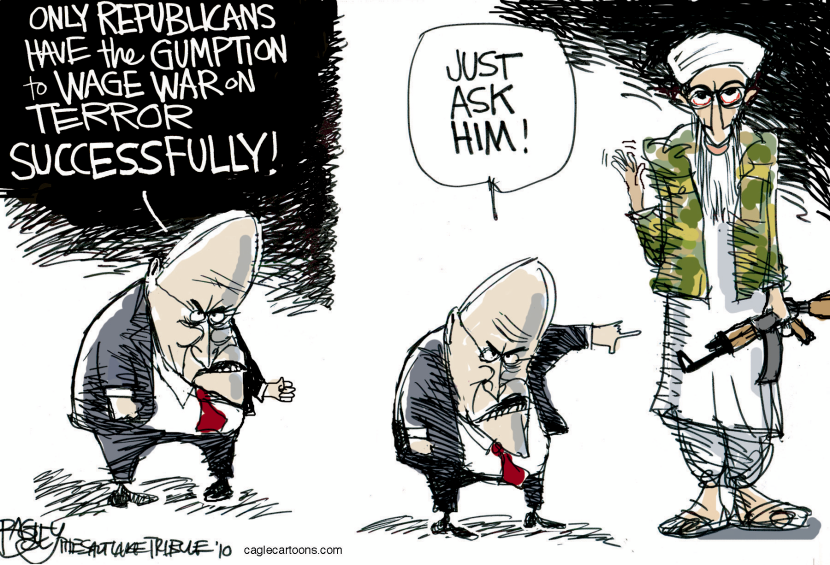 Dick World - Terrorism and Republicans Color