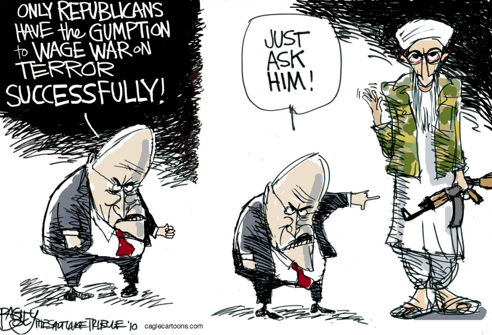Dick World - Terrorism and Republicans Color