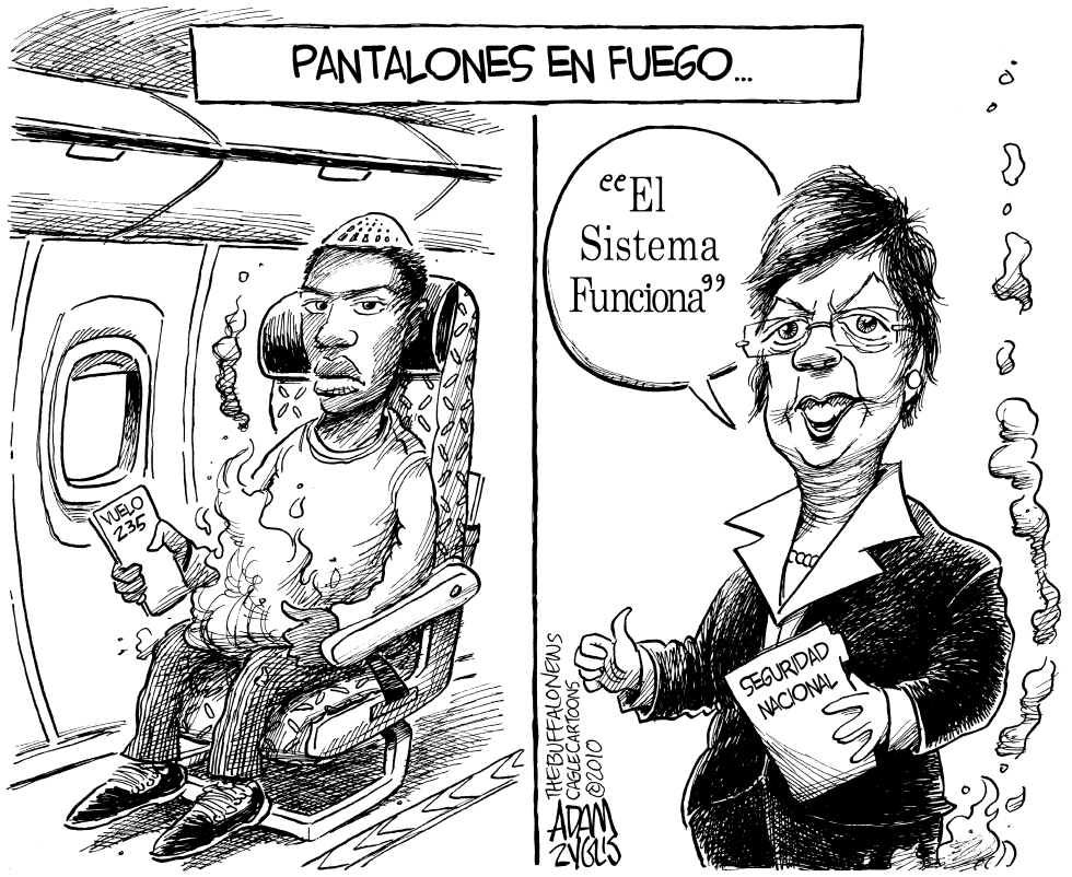 Pantalones en Fuego