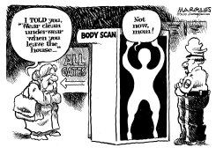 AIRPORT BODY SCANS by Jimmy Margulies