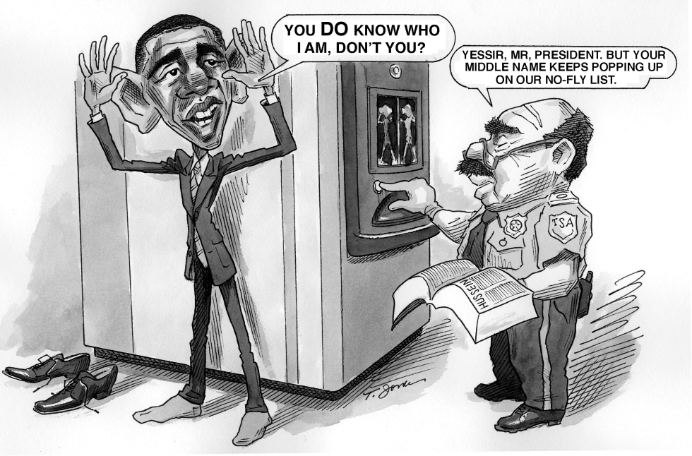 Obama gets scanned