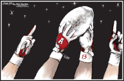  ALABAMA WINS CRYSTAL BALL by J.D. Crowe