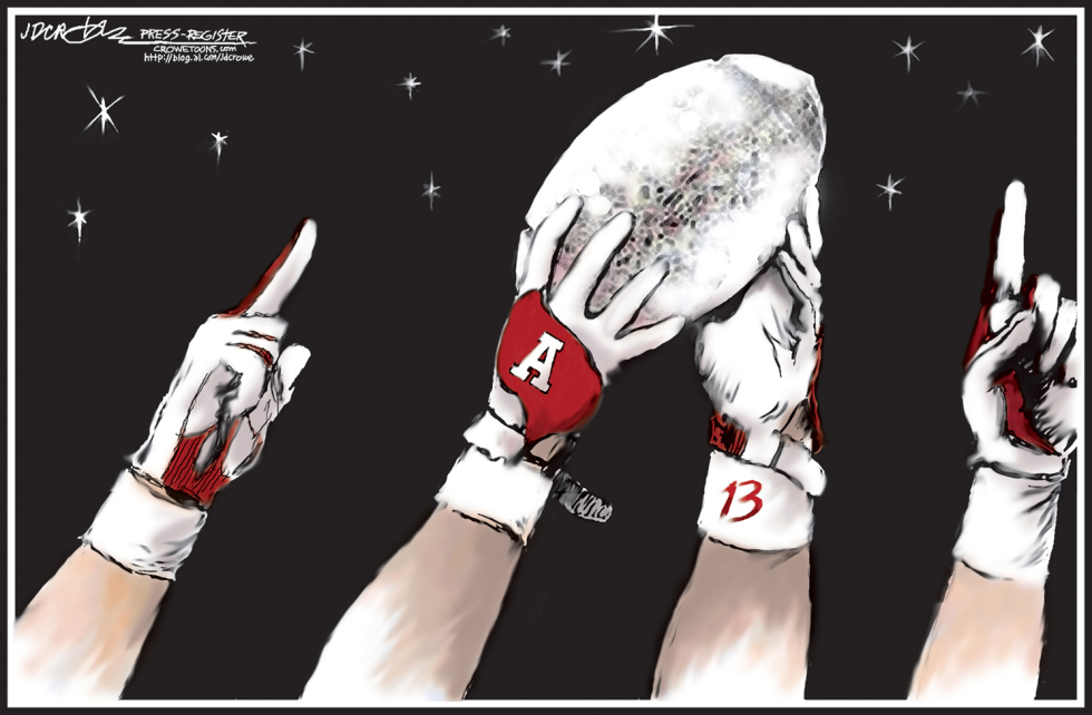 Alabama wins crystal ball