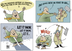 TOO MUCH SNOW,  by Randy Bish