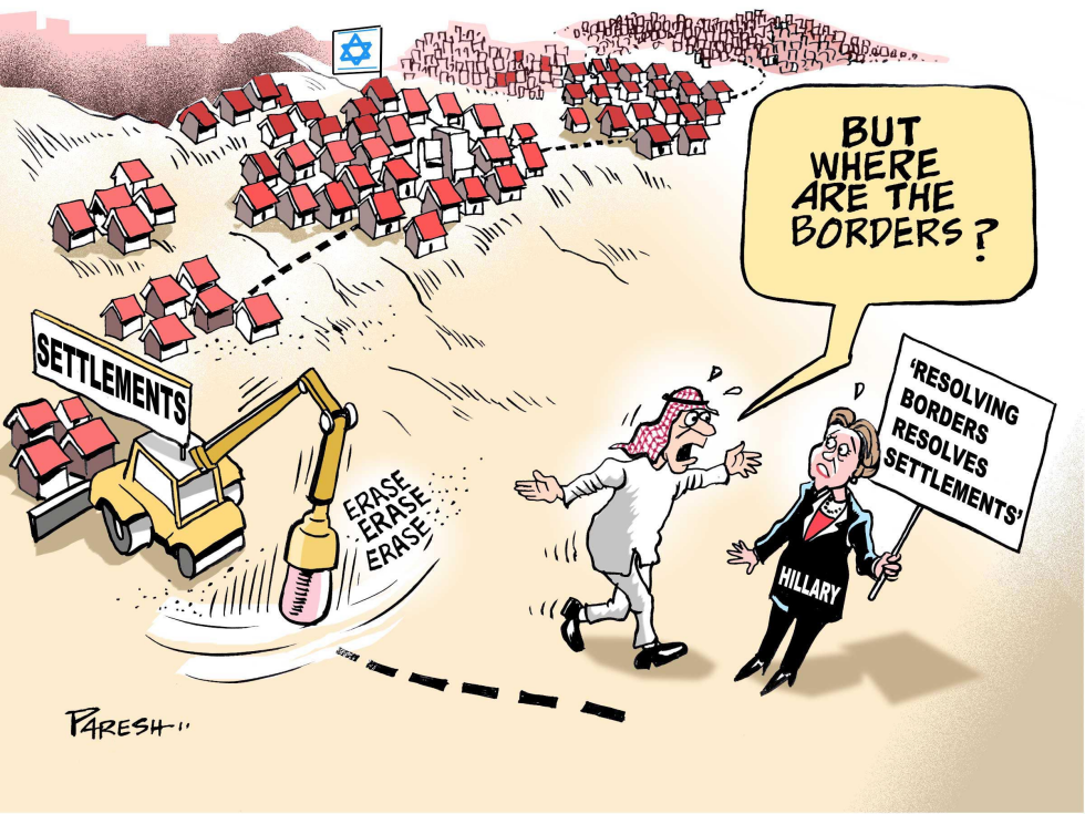 Palestinian borders