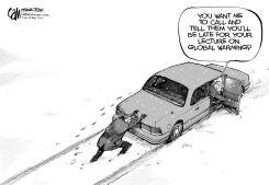 WHAT GLOBAL WARMING by Cam Cardow