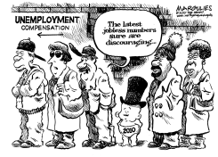 CONTINUED HIGH JOBLESS RATE by Jimmy Margulies