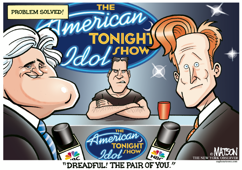 Simon Cowell Judges American Tonight Show Idol-COLOR