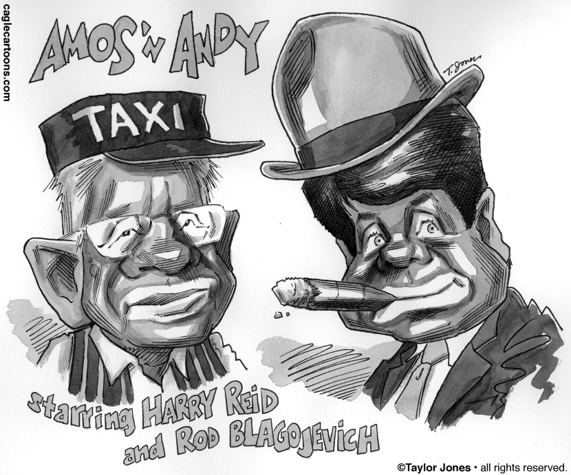 Harry Reid and Rod Blagojevich